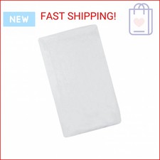 TL Care 100 Natural Breathable Cotton Jersey Knit Fitted Bassinet Sheet, White,