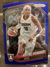 2025 Panini Prizm WNBA Rhyne Howard Blue Velocity Prizm #11 Dream