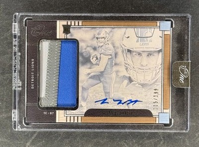 2023 Panini One - Rookie Patch Autographs Sam LaPorta #13 /199 (AU, MEM, RC)