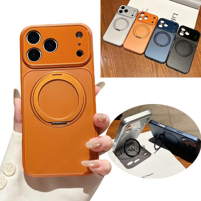 Shockproof Ring Stand Case For iPhone 17 16 Pro Max 15 14 13 Pro Mag Safe Cover