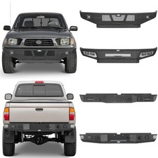 Off-road Front Rear Bumper Assembly Wled Spotlights For 1995-2004 Toyota Tacoma
