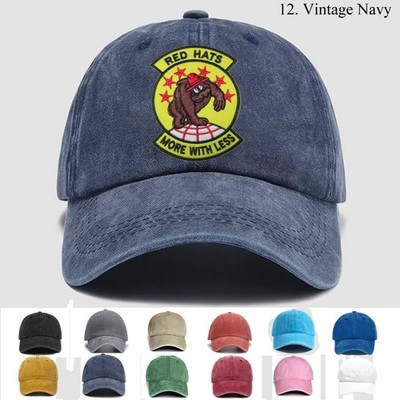 Custom Embroidered Hat Us Air Force Black Ops Red Hats More Less 6513th Sq