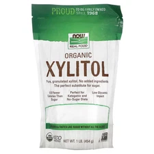 Real Food, Organic Xylitol, 1 lb (454 g)