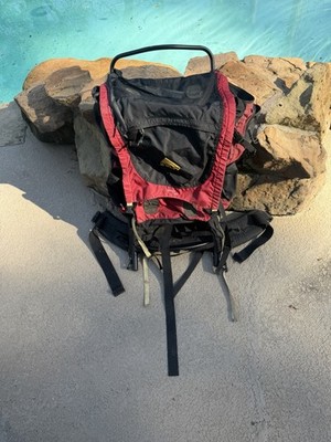 Kelty Trekker 4300 External Frame Hiking Backpack Red Black | eBay