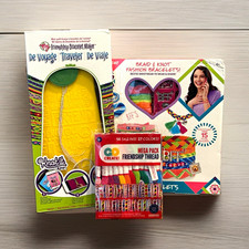 Combo Pack of Friendship Bracelets Kits  Mega Pack Thread Lot of 3