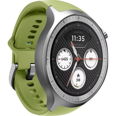 Motorola moto watch, Smartwatch, silber
