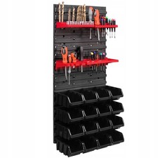 Workshop Tool Board 39x78cm Wall Organiser - Organise Garage & Diy Tools