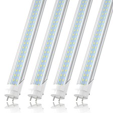 T8 T12 4FT LED Light Bulbs, 24W 3000LM 5000K Daylight White, 4 Foot