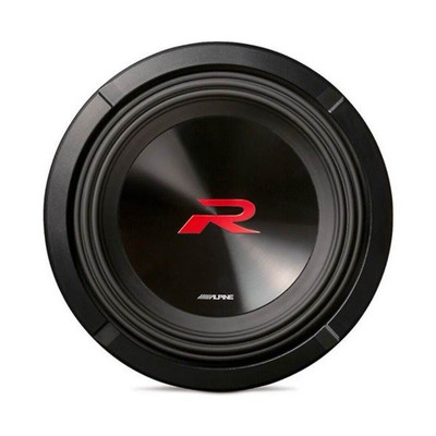 Alpine R2-W10D4 10in Car Subwoofer Speaker, Dual Voice Coil, 750W RMS