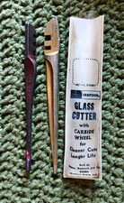 Vintage Craftsman Glass Cutter Carbide Wheel  Red Devil Glass Cutter USA