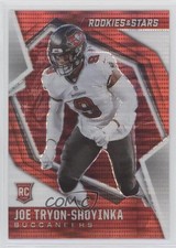 2021 Panini Rookies & Stars Red Pulsar Prizm Joe Tryon-Shoyinka #171 7l6