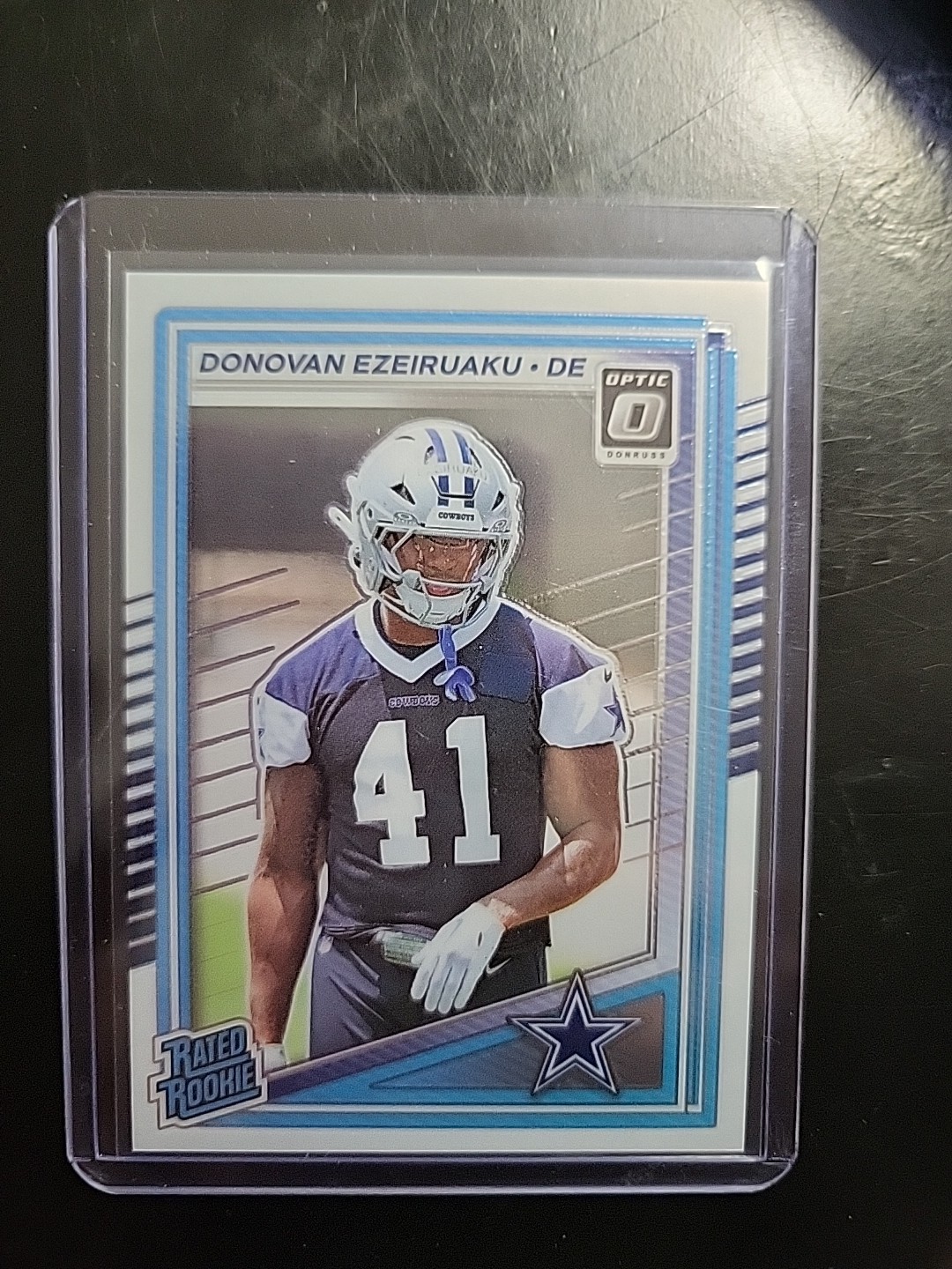 2025 Panini Donruss Optic - Rated Rookie Donovan Ezeiruaku #230 (RC)