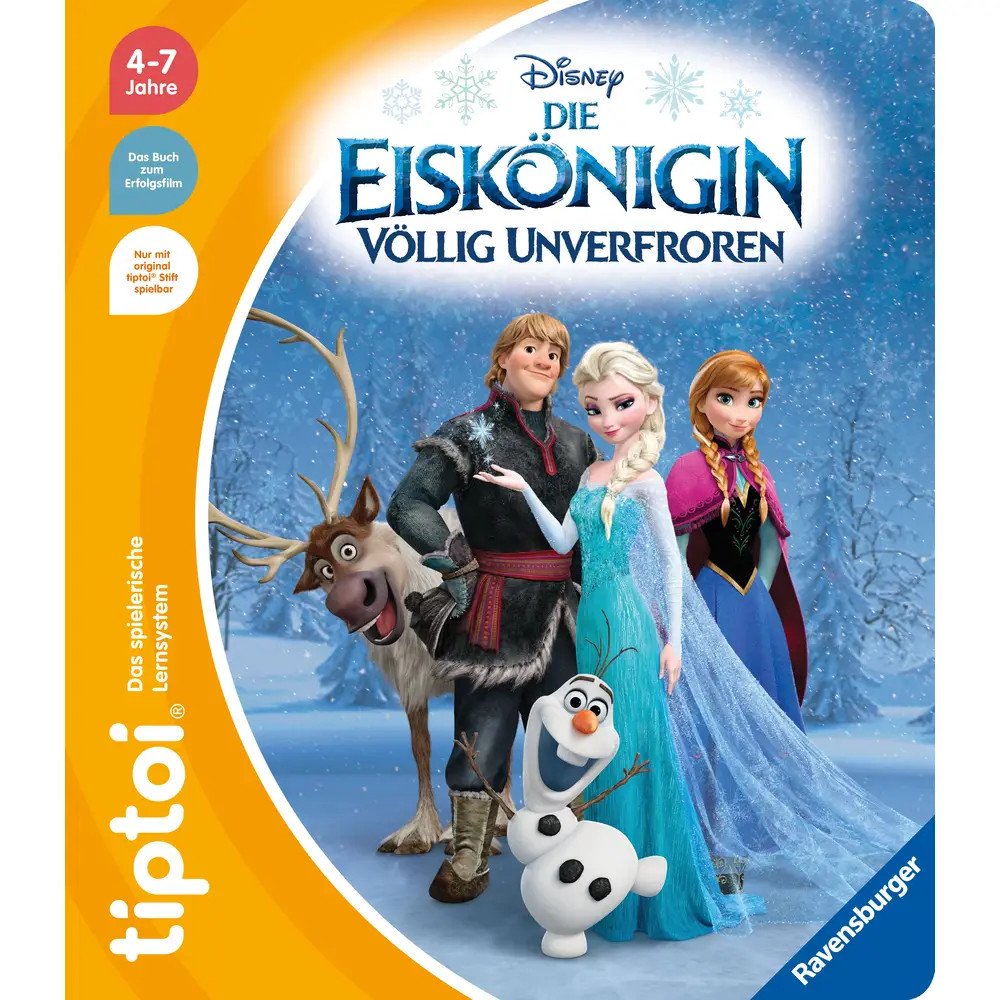 Ravensburger Unisex Tiptoi Disney Die Eiskönigin - Völlig Unverfroren Mehrfarbig Baby Größe 27 X 23,5 Mm - Bild 4