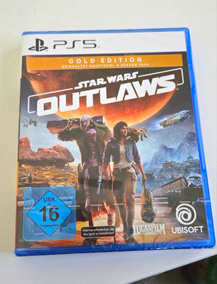Ubisoft Star Wars Outlaws Gold Edition für PS5, Star Wars-Serie, USK ab 16