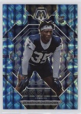 2023 Panini Mosaic Rookies Reactive Blue Prizm DeMarvion Overshown #308 07x3