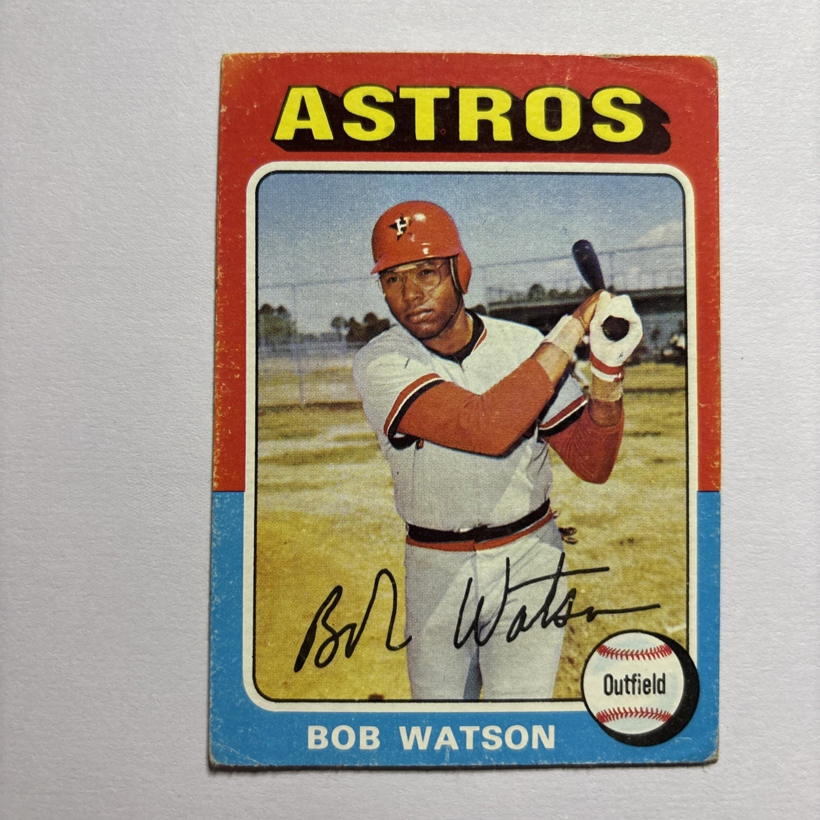 1975 Topps #227 Bob Watson Houston Astros