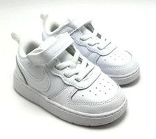 Toddler BABY NIKE COURT BOROUGH LOW2 TD WHITE BQ5453 100