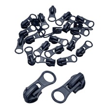 20pcs Zipper Sliders 5 Zipper Repair Replacement with Zip Pull Navy Blue