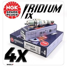 4x NGK BKR9EIX 2669 Iridium IX Spark Plug