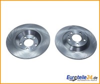 2 St. Bremsscheibe Maxgear 19-2342 Hinterachse FüR Audi