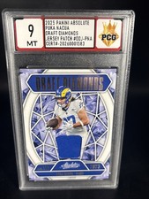 2025 Panini Absolute - Draft Diamonds Jerseys Puka Nacua #DDJ-PNA (MEM)