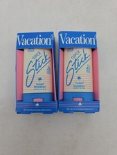 Lot of 2 Vacation Super Stick Face - SPF 45 Face Stick Sunscreen 0.7 oz Exp 2028