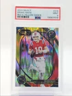 DRAKE MAYE 2024 SELECT CLUB LEVEL ROOKIE RED & YELLOW SHOCK RC PSA 9 Q2010