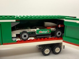 LEGO City Set #60025 Octan Grand Prix Truck, Trailer, Car & Minifigures RETIRED