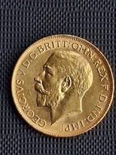 1912 King George V Gold Full Sovereign 