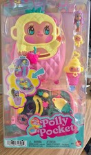 Mattel Polly Pocket Pineapple Monkey Compact Playset BNIB