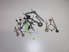 LOT OF VINTAGE MODERN CLOCK HANDS CLOCKMAKER REPAIR PARTS CRAFT ASSORTED #30 — photo 2