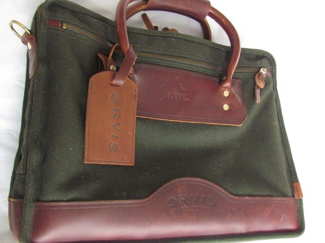 Orvis Battenkill Briefcase Great Condition