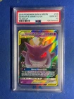 2019 Pokemon Sun & Moon Team Up #53 Gengar & Mimikyu Gx Team Up PSA 10