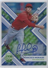 2018 Elite Extra Edition Aspirations Tie-Dye 4/10 Francisco Morales Auto s3g