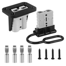 50 Amp Battery Quick Connect/Disconnect Connector6 to 12 Gauge Battery Cable ...