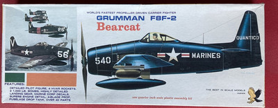 1:48 GRUMMAN F8F-2 HAWK 562 initial release  vintage very rare