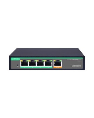 4 Ports Gigabit PoE Passthrough Switch and PoE Extender with 90W PoE++ Input,...