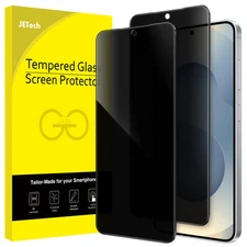 JETech Privacy Screen Protector for Samsung Galaxy S25 /  S25 Plus / S25 Ultra