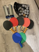 Ping Pong Paddle + Balls + Portable Net