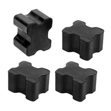 4PCS Rubber Coil Spring Spacer Kit, Front Coil Spring Lift Spacers for 1-inch