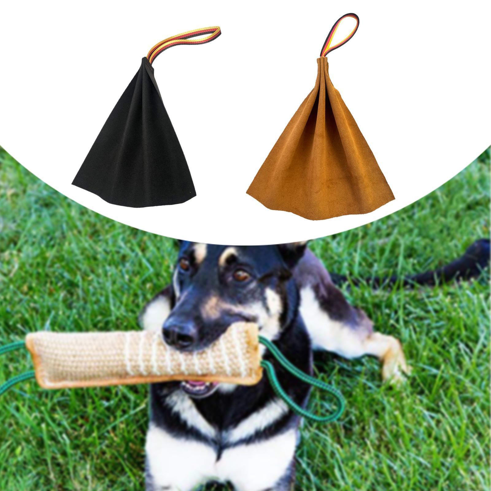 Dog Bite Rag Tug of Toy with Handle