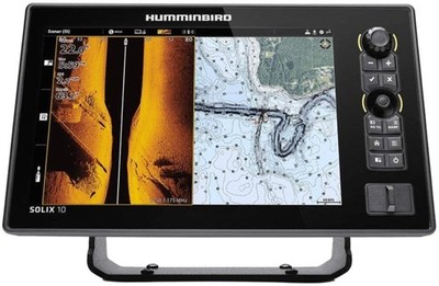 Humminbird Solix 10 CHIRP Mega SI + G3 CHO - Control Head Only, Black