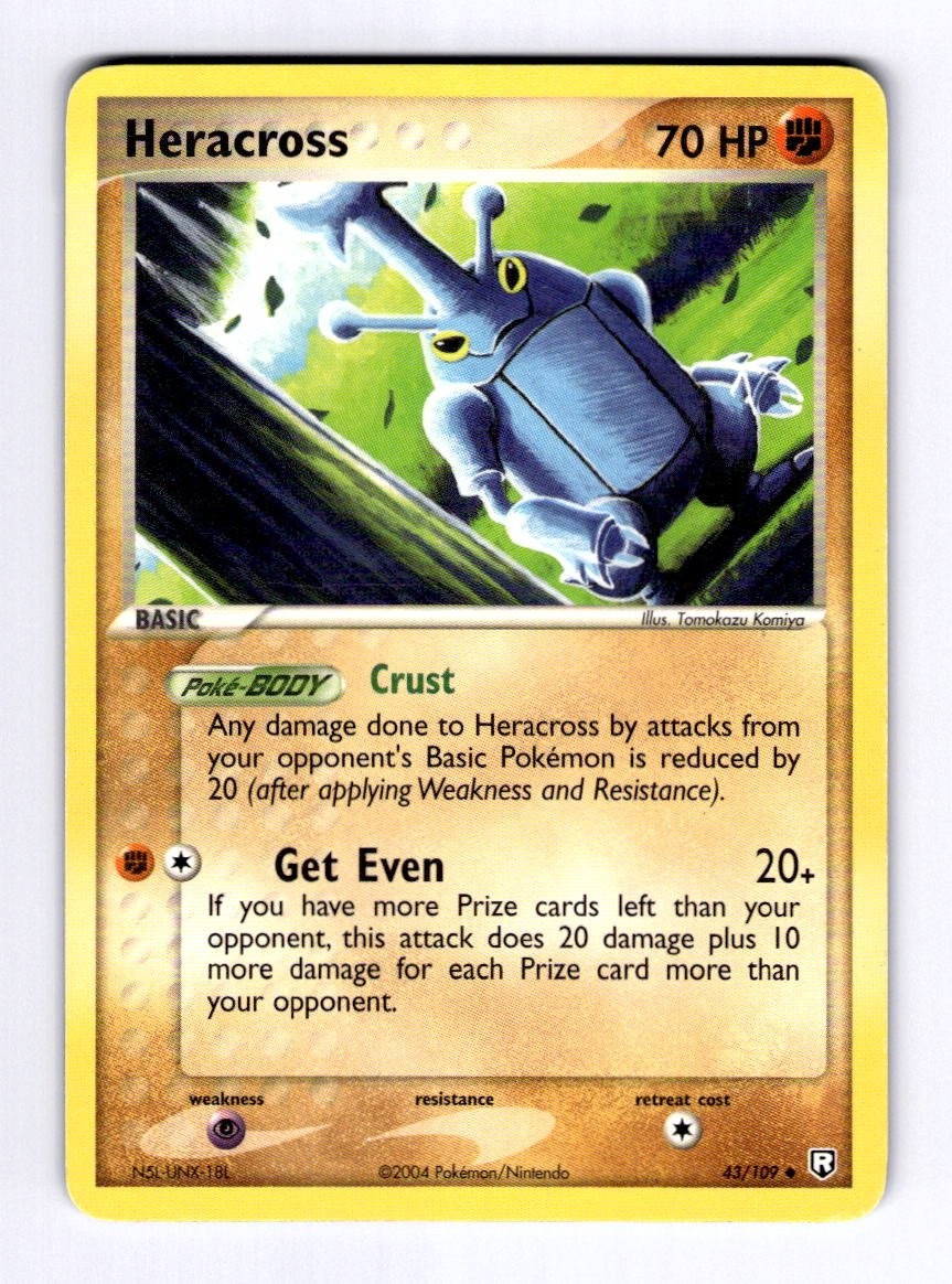 Heracross Team Rocket Returns #43 (2004) Uncommon NM Pokemon