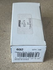 100 Each 1 Sealed Box - Dill Air Control Hi Temp 632 Tire Valve Stem Caps
