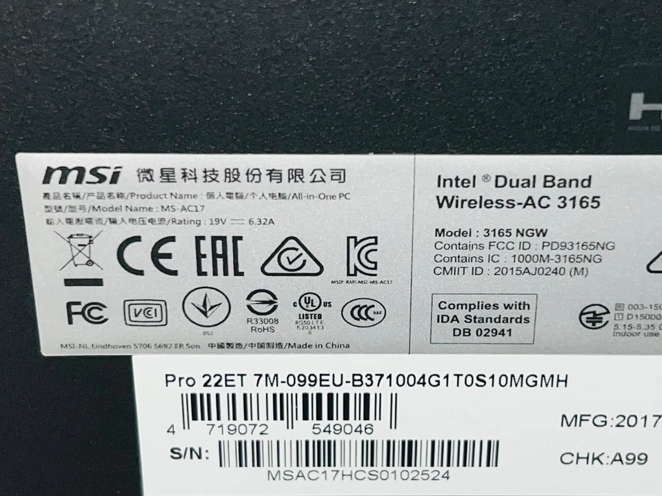 MSI Pro 22ET 7M – Serie Pro All-in-One  - Imagen 2 de 4