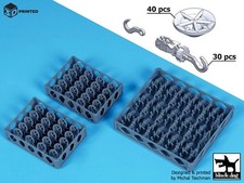 Black Dog 1/48 US Navy Tiedowns and Padeyes for CV/CVN Aircraft Carriers MA48002
