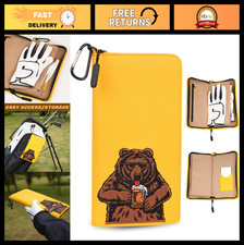 Portable Golf Glove Holder Case - Caddy Organizer for Tees, Cards Markers