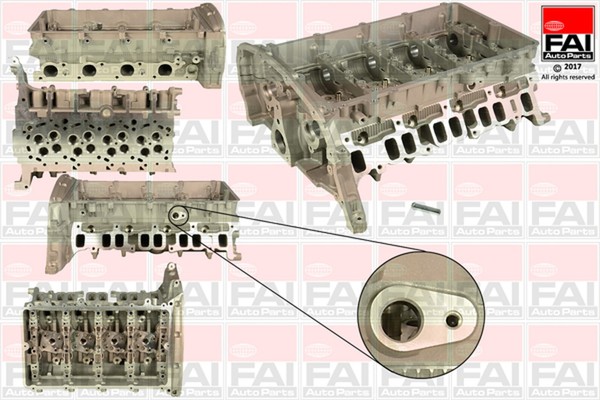 Fai Autoparts Zylinderkopf BCH019 FüR Ford Transit Bus Tdci 4X4 Rwd-image