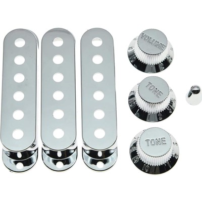 Stratocaster Tonabnehmer Kunststoff 52mm 5-Wege-Schalter Chrom