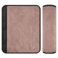 MCHIVER Rose Gold Car Seatbelt Shoulder Pads 2 Pieces Seatbelt Covers for Adu...